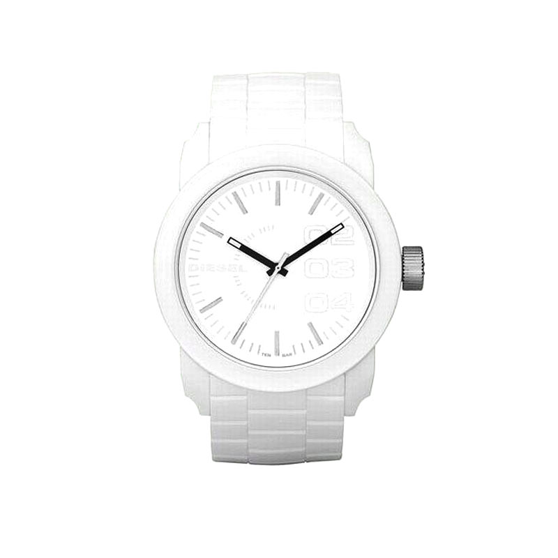 Montre Diesel mixte bracelet silicone blanc