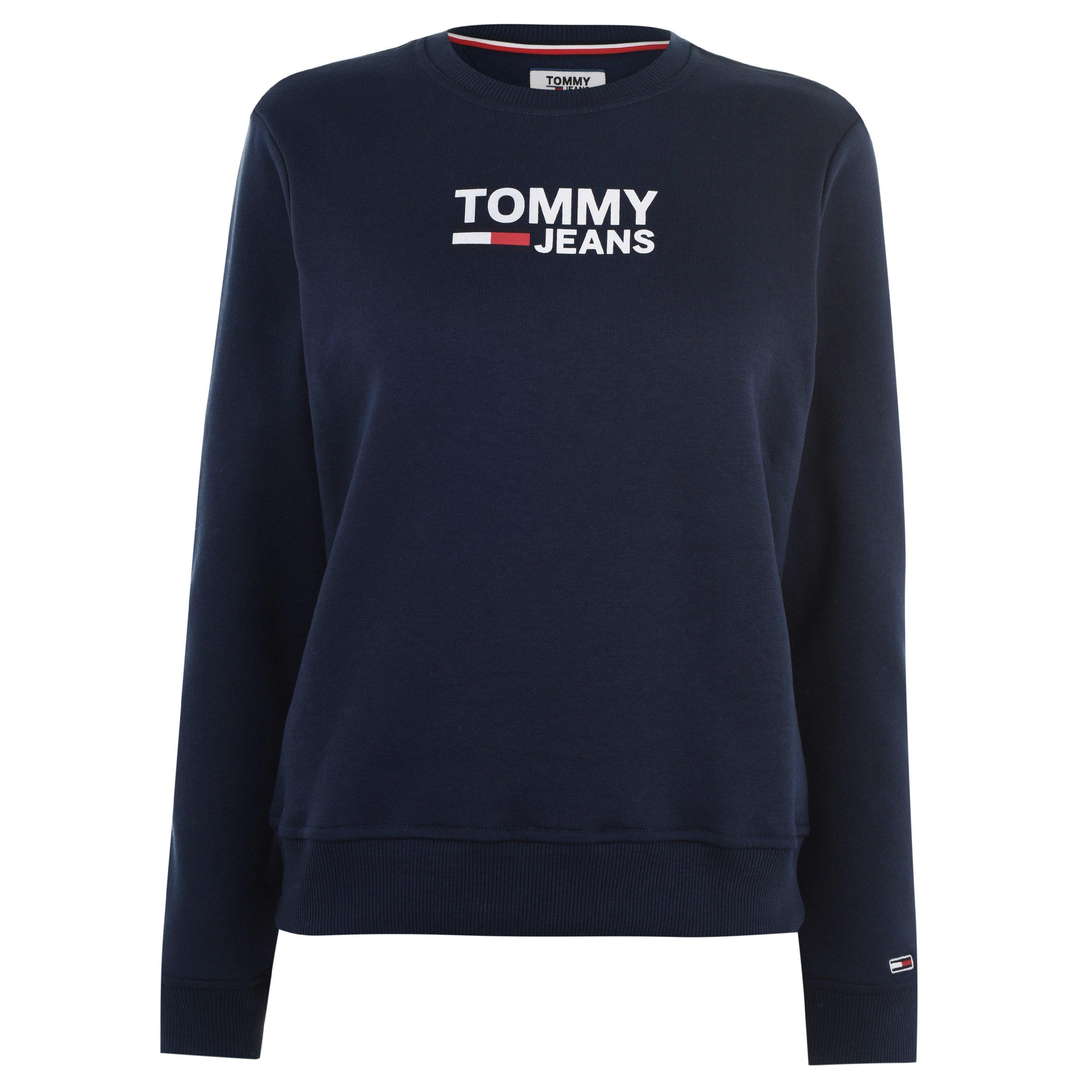 Tommy Jeans Corp Logo Crew Sweatshirt
