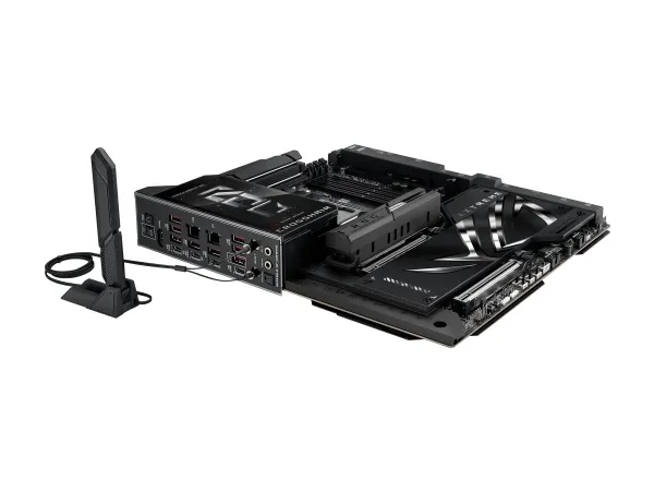 ASUS ROG CROSSHAIR X870E EXTREME - Bundkort - ATX - Socket AM5 - AMD X870E Chipset - USB4, USB-C 3.2 Gen2, USB 3.2 Gen 2, USB-C 3.2 Gen 2x2, USB 3.2 Gen 1 - Wi-Fi 7, Bluetooth, 5 Gigabit Ethernet, 10 Gigabit LAN - onboard grafik (CPU påkrævet) - HD A