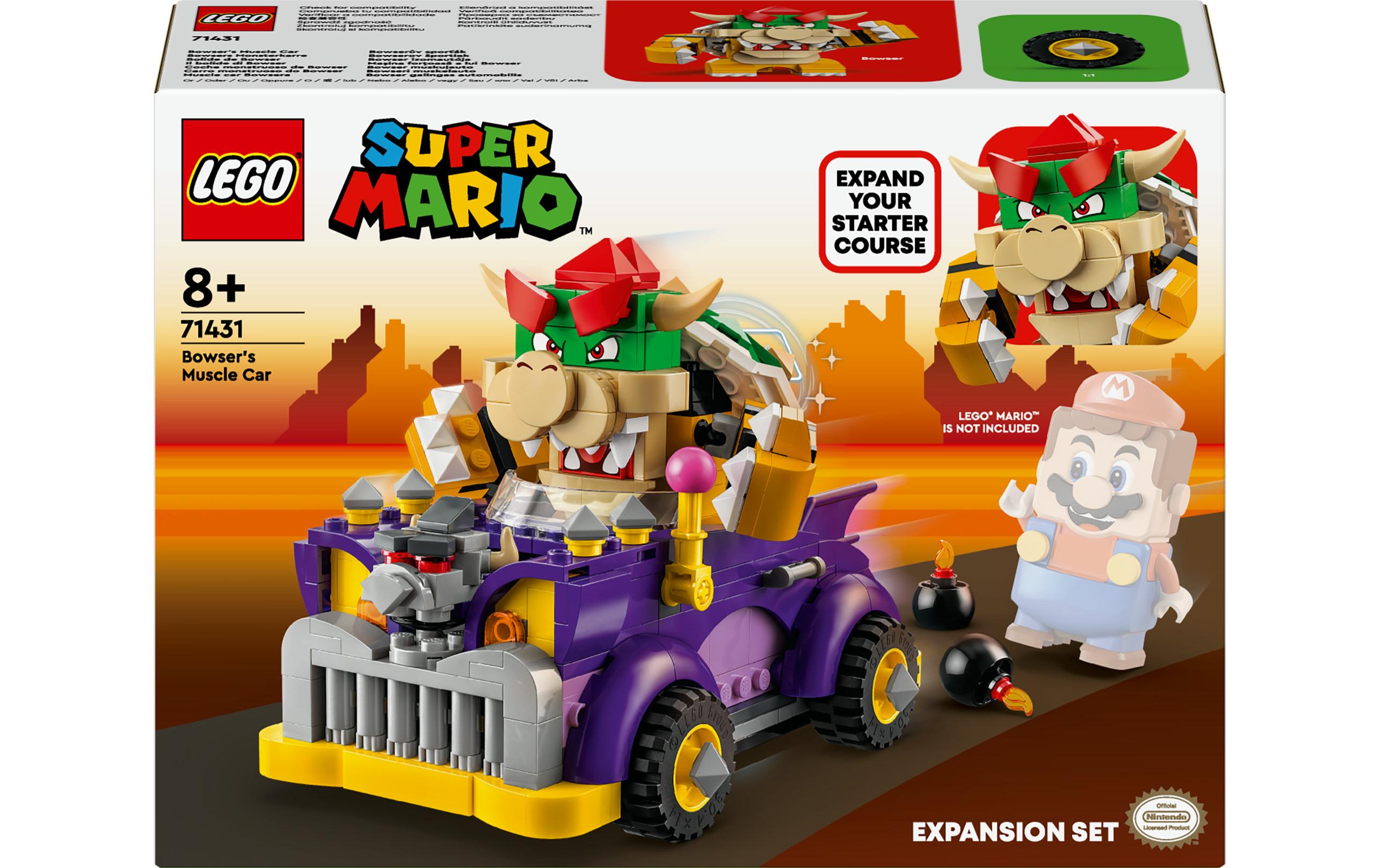 Super Mario Bowsers Monsterkarre – Erweiterungsset 71431Baubares Spielzeugauto