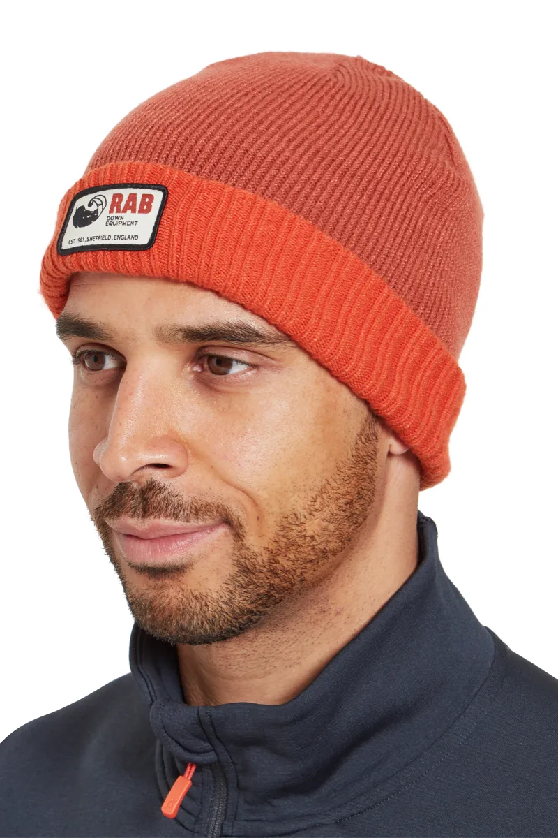 Rab Essential Beanie Tuscan Red/Red Grapefruit