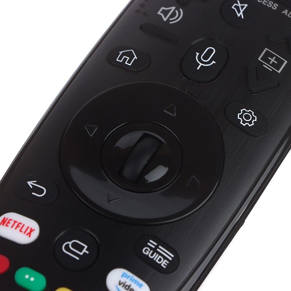 Universal Ersatz Fernbedienung mit 39 Tasten für LG Smart TV Geräte   Netflix / Amazon Prime Taste (LCD / LED / 3D) - Schwarz