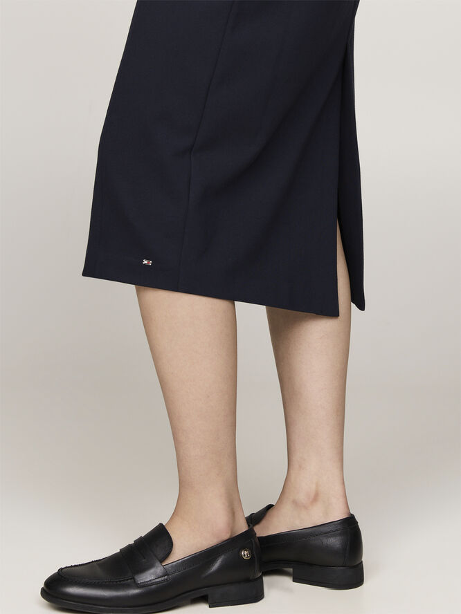 Tommy Hilfiger PUNTO SLEEVELESS BODYCON DRESS Desert sky