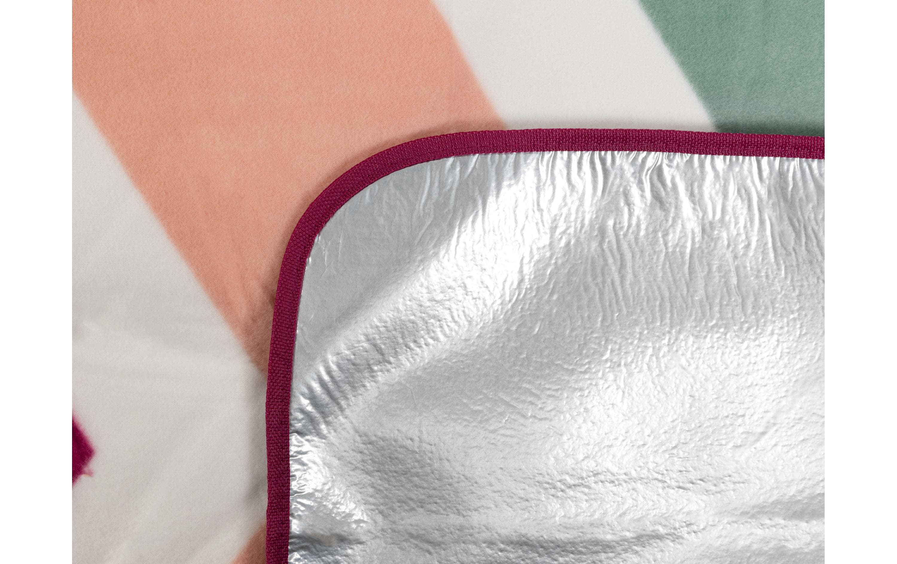 Picknickdecke Monte-Magenta 200 x 200 cmModische Picknick-Decke in sommerlichen Trendfarben