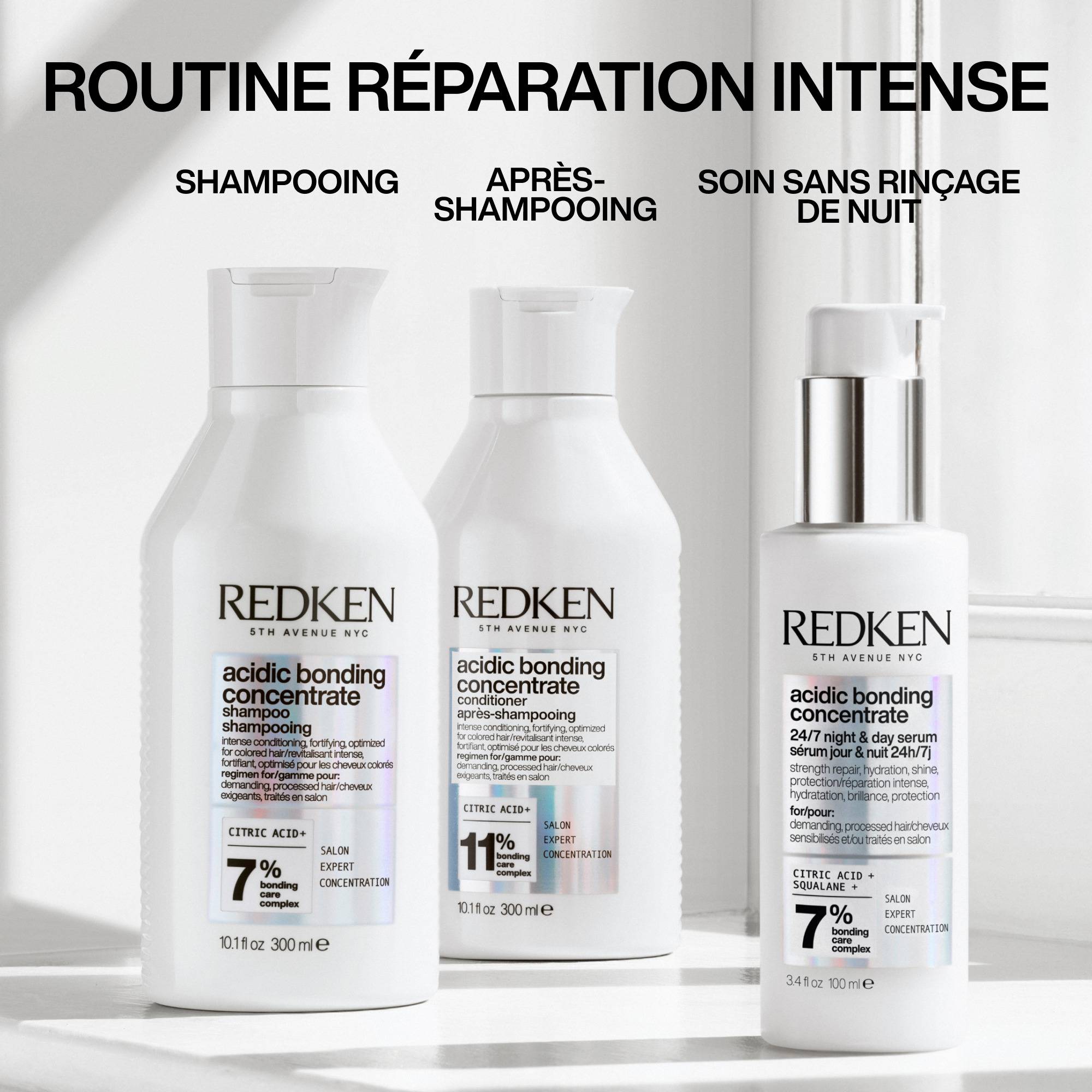 Sérum réparateur intensif jour & nuit Acidic Bonding Concentrate / 100ml