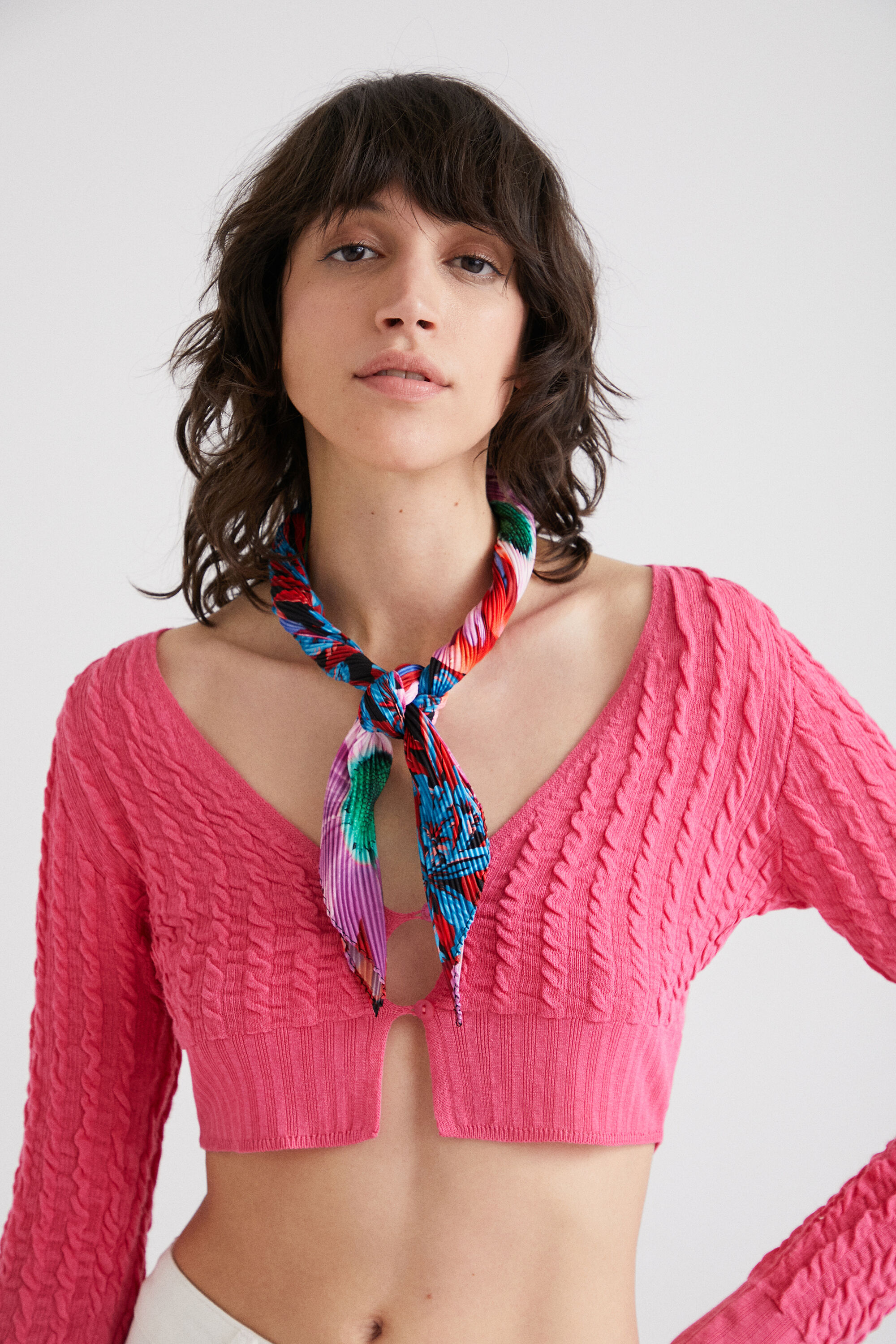 Foulard numérique patchwork
