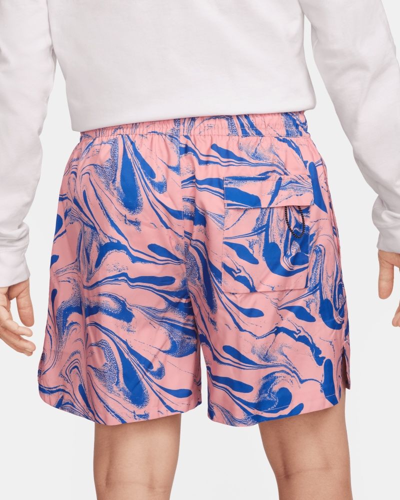 Short Nike Sportswear Bleu & Rose pour homme