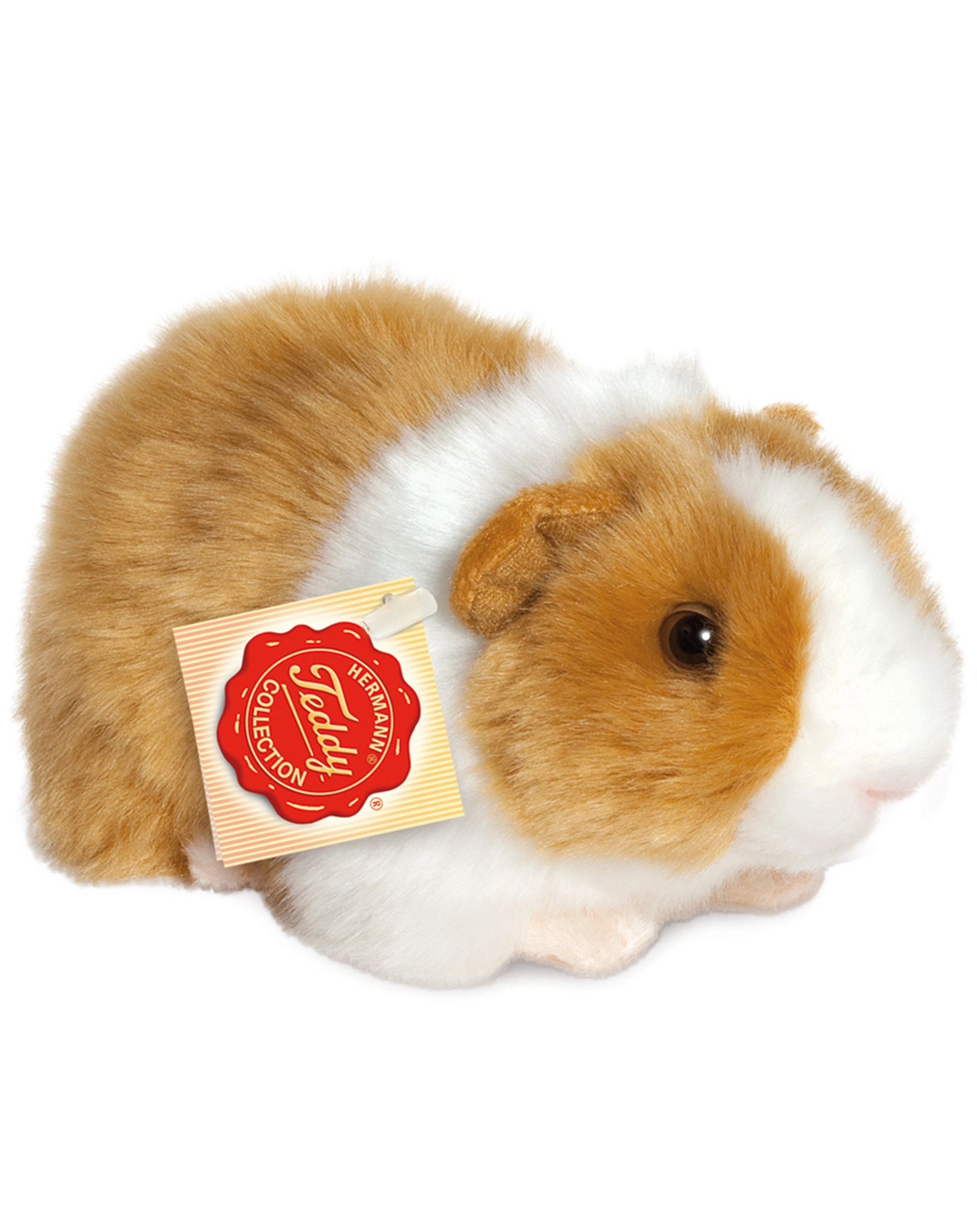 Kuscheltier MEERSCHWEINCHEN (20 cm) in gold/weiß