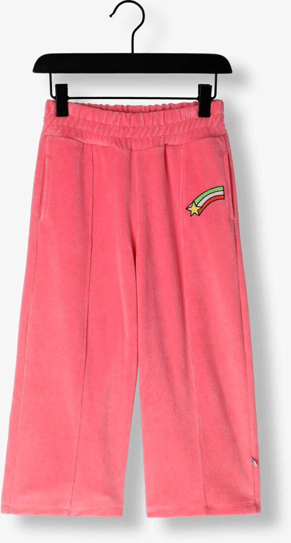 CARLIJNQ roze carlijnq joggingbroek basic - girls jogger with embroidery