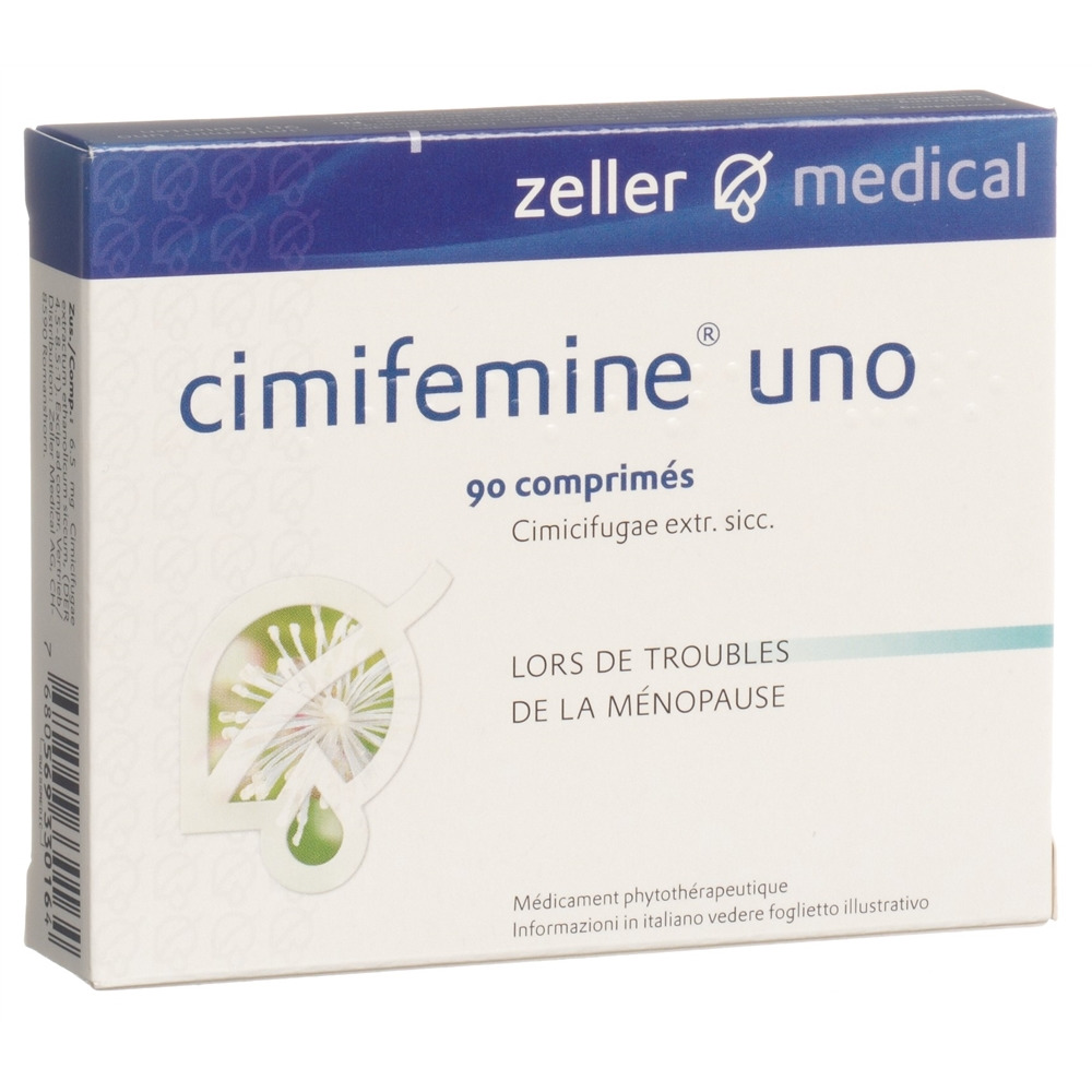 CIMIFEMINE uno Tabl 6.5 mg Blist 90 Stk
