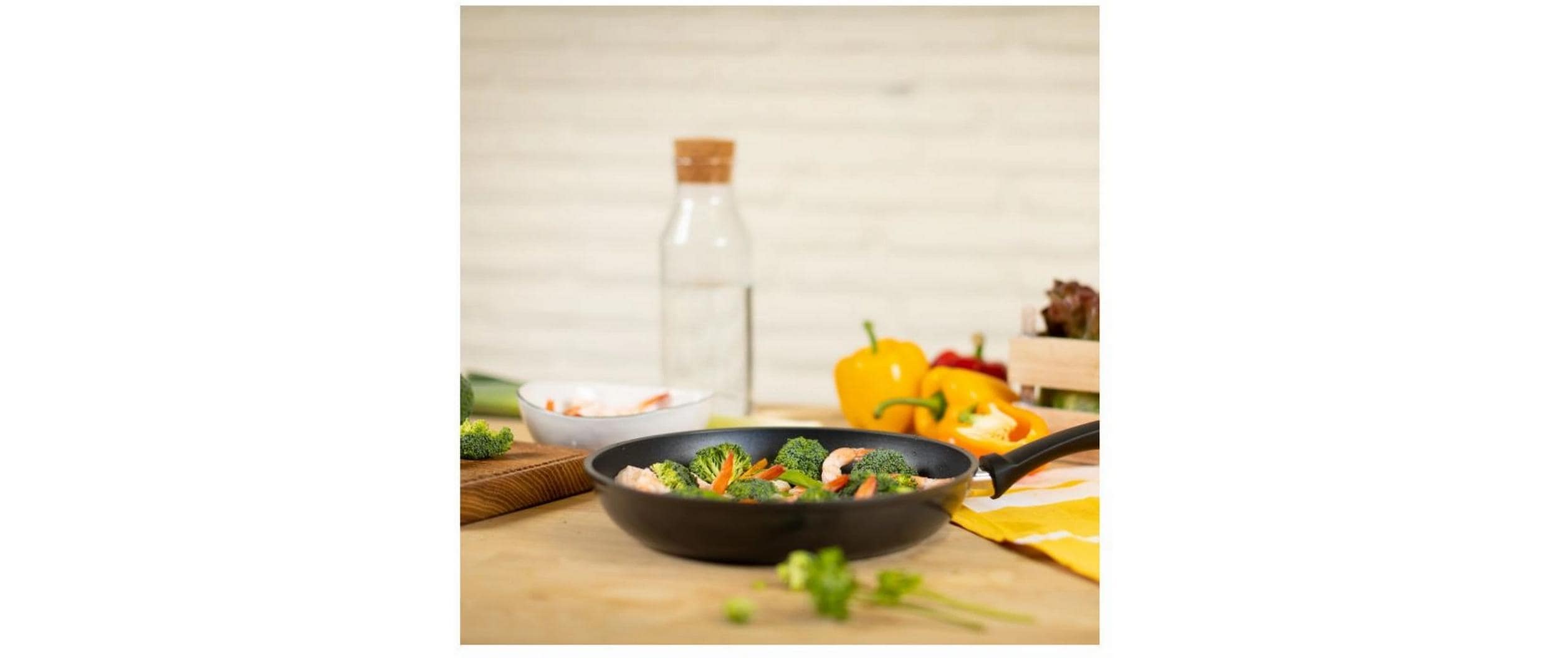 Bratpfanne Easy Induction 24 cmRunde Allzweckpfanne