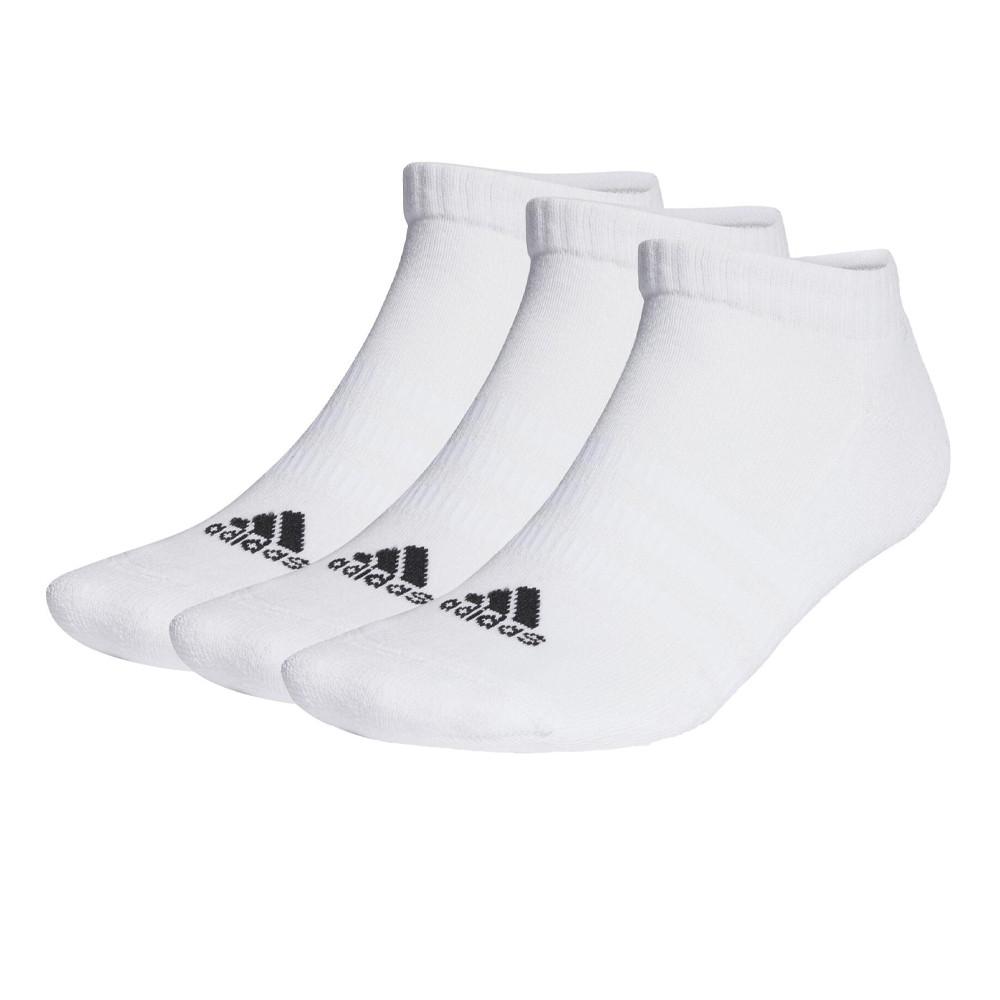 Adidas X3 Paires de Chaussettes Blanches Homme Adidas Low