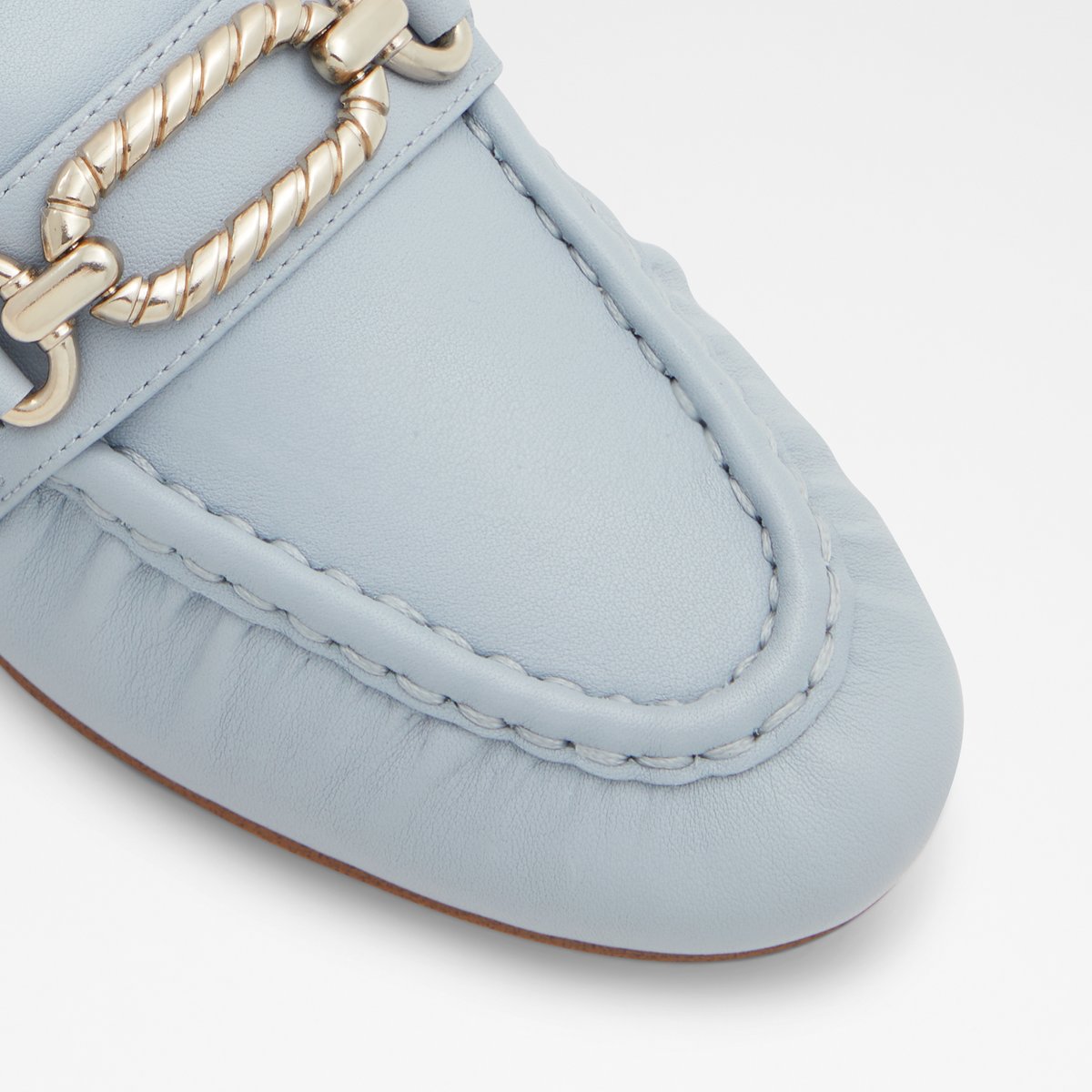 Hellen Light Blue Women Loafers & Oxfords