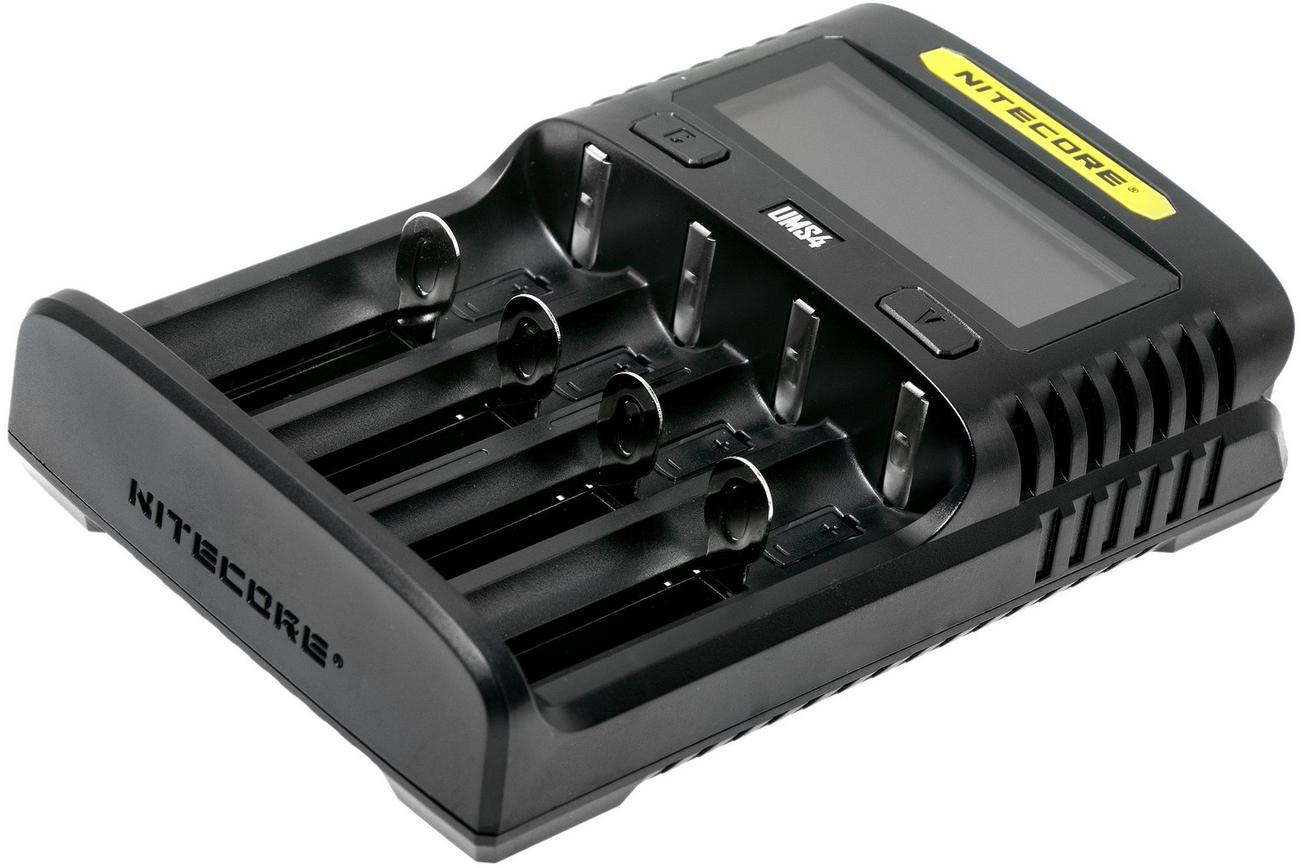 Nitecore UMS4 Charger, batterijlader