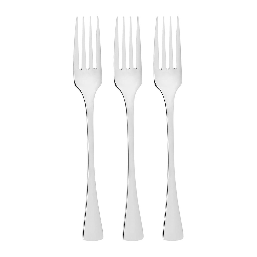 Lot de 3 fourchettes BORG inox