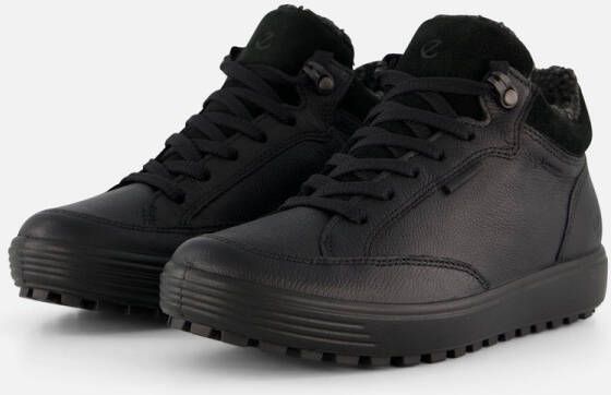 ECCO Soft 7 Tred W Veterboots zwart Leer Sneakers Unisex
