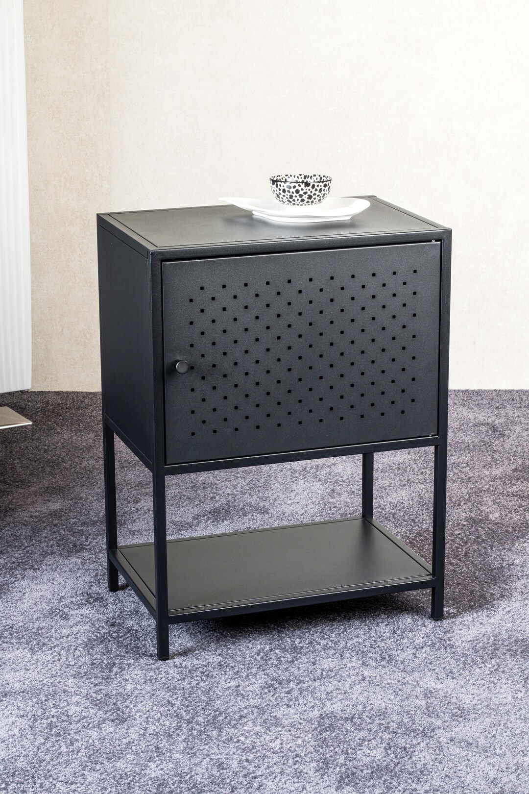 Konsole 45 x 30 cm schwarz