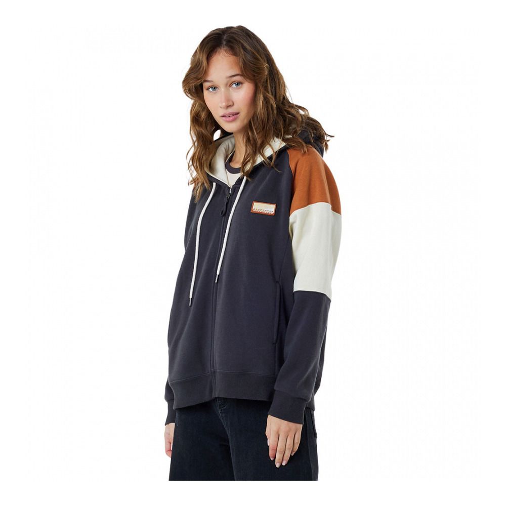 Rip Curl GALICIA - Sweat Femme washed black