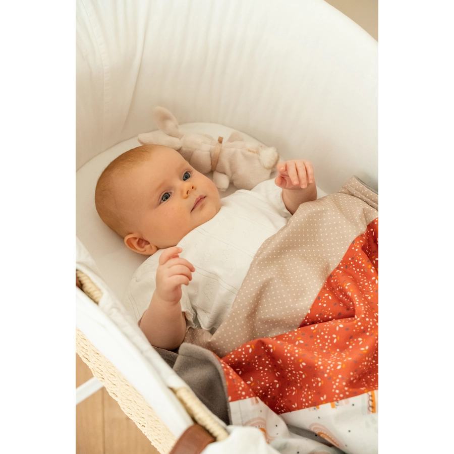 ULLENBOOM Babydecke Regenbogen 70x100