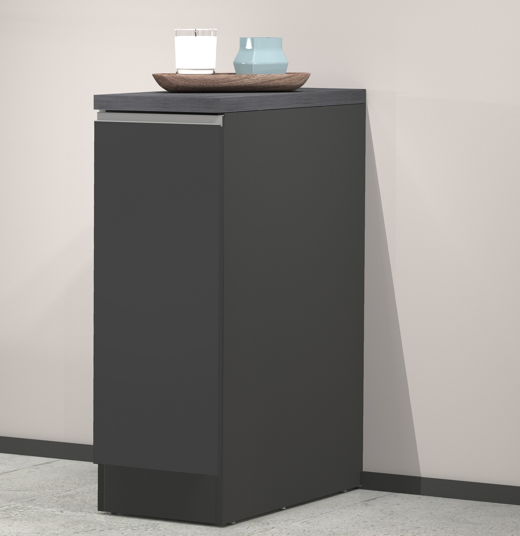 KOCHSTATION Apothekerschrank »KS-Sole,Apothekerkommode« Breite/Höhe 30/85 cm, Anbau-und Unterbau möglich