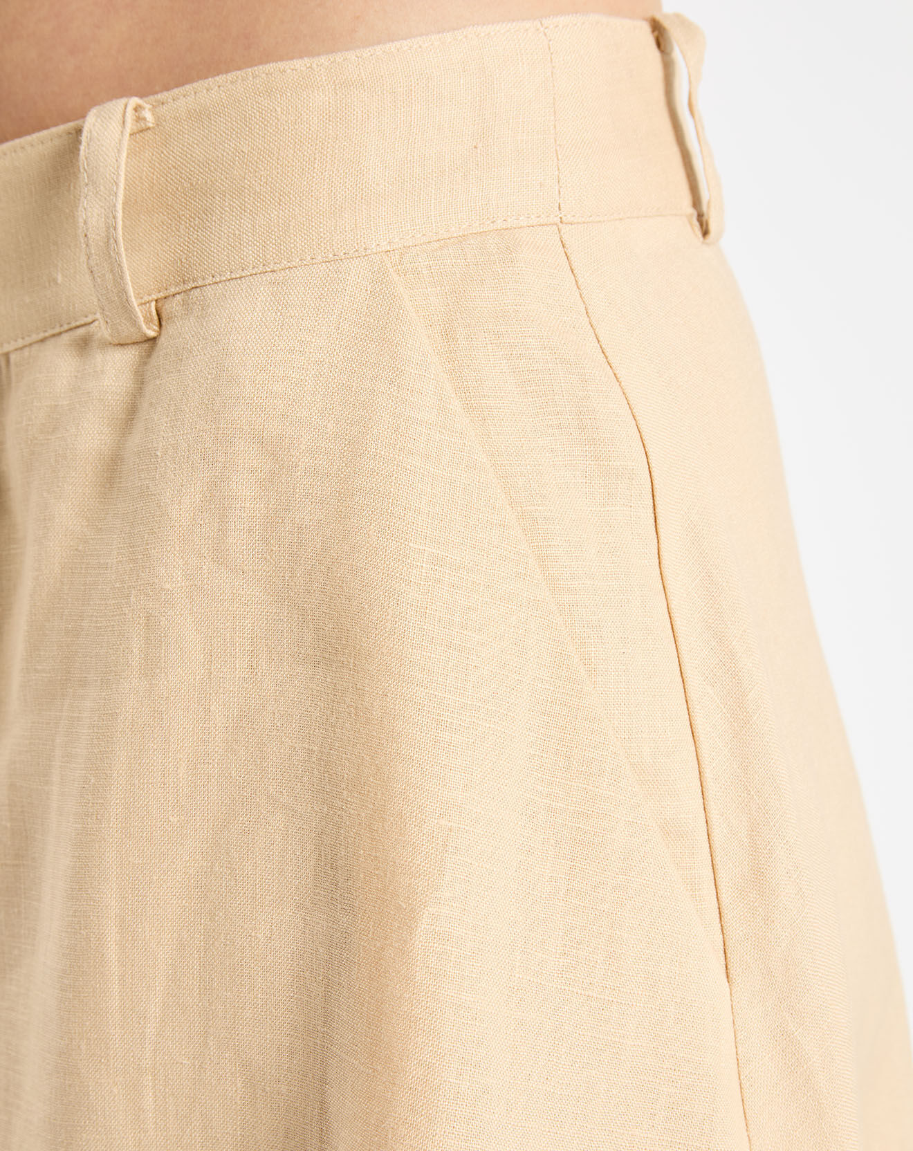 Jodhpur Jupe 100% Lin Rosy beige