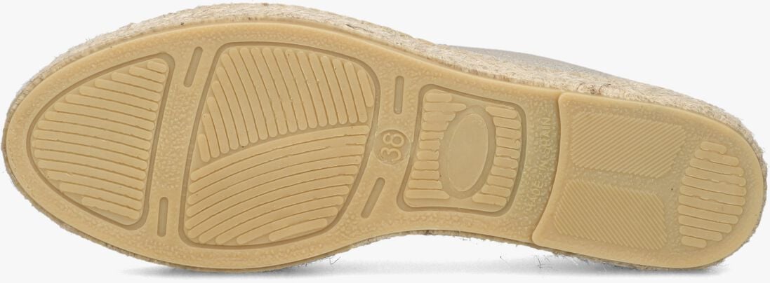 goudkleurig ayana espadrilles omo25yu812