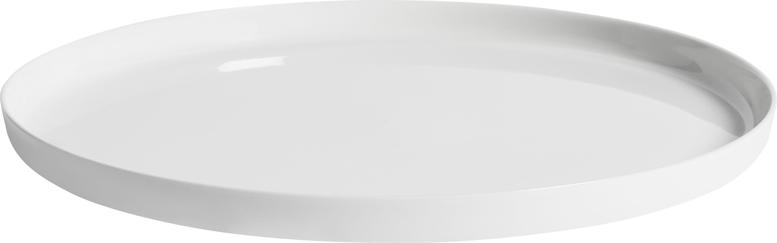 NUANCES Speiseteller - Weiss / H: 2.0 cm