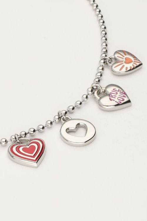 Candy ketting met multikleur bedels