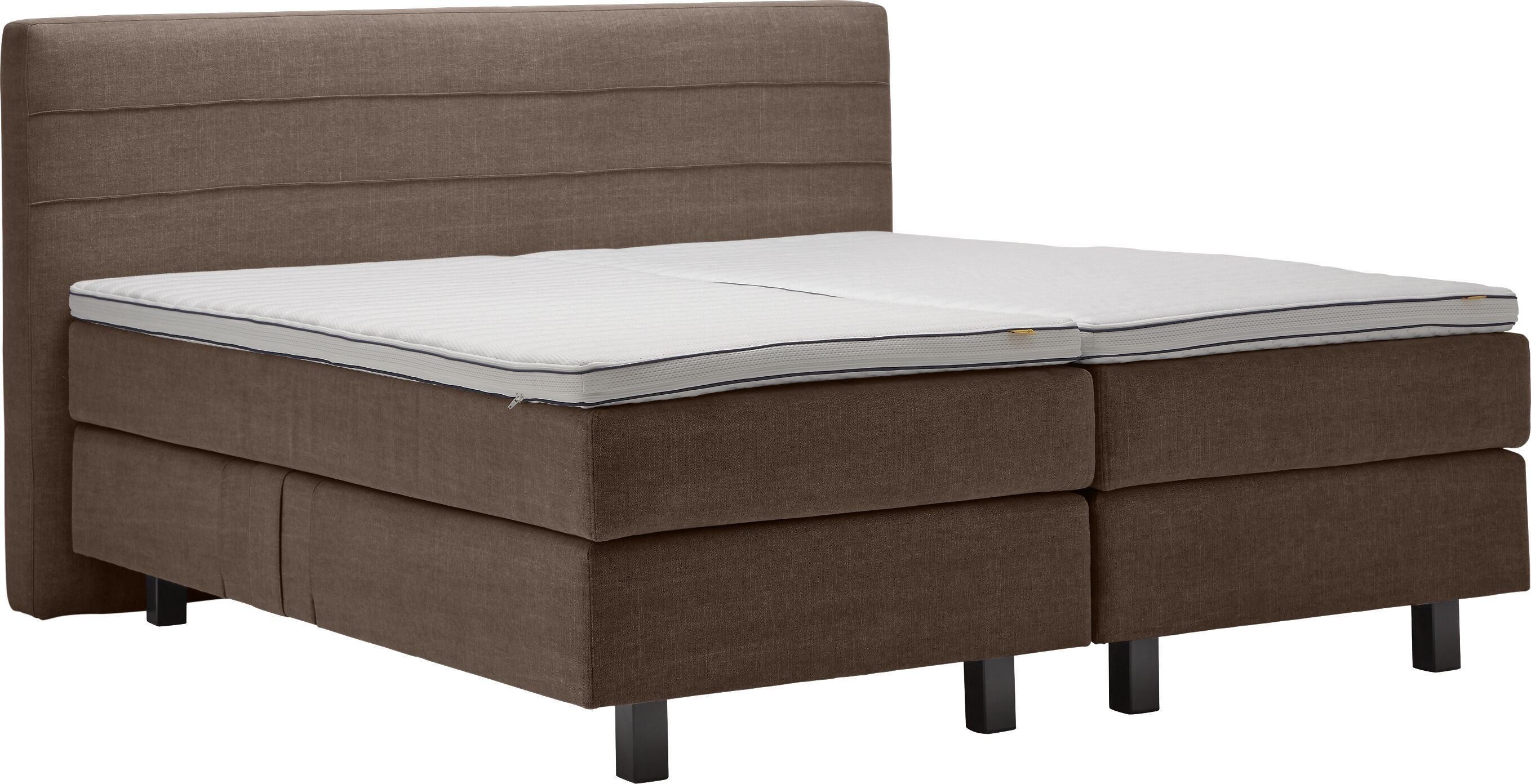 bico GOODNIGHT Boxspringbett - Braun / B: 180.0 cm x T: 200.0 cm