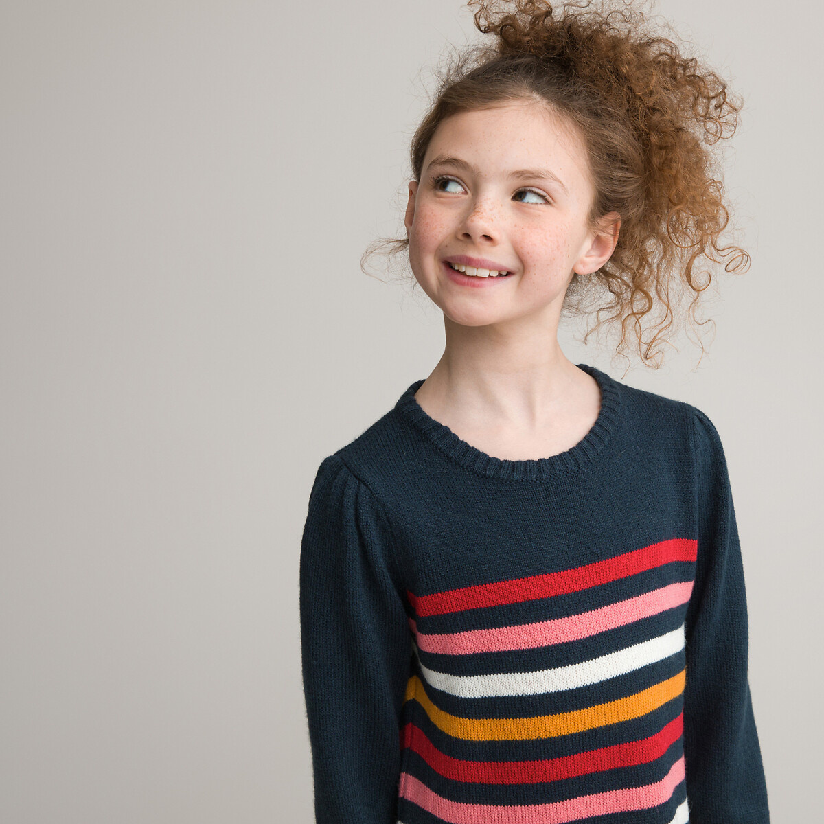 COLEÇÃO LA REDOUTE<br>Vestido listrado, multicolorido
