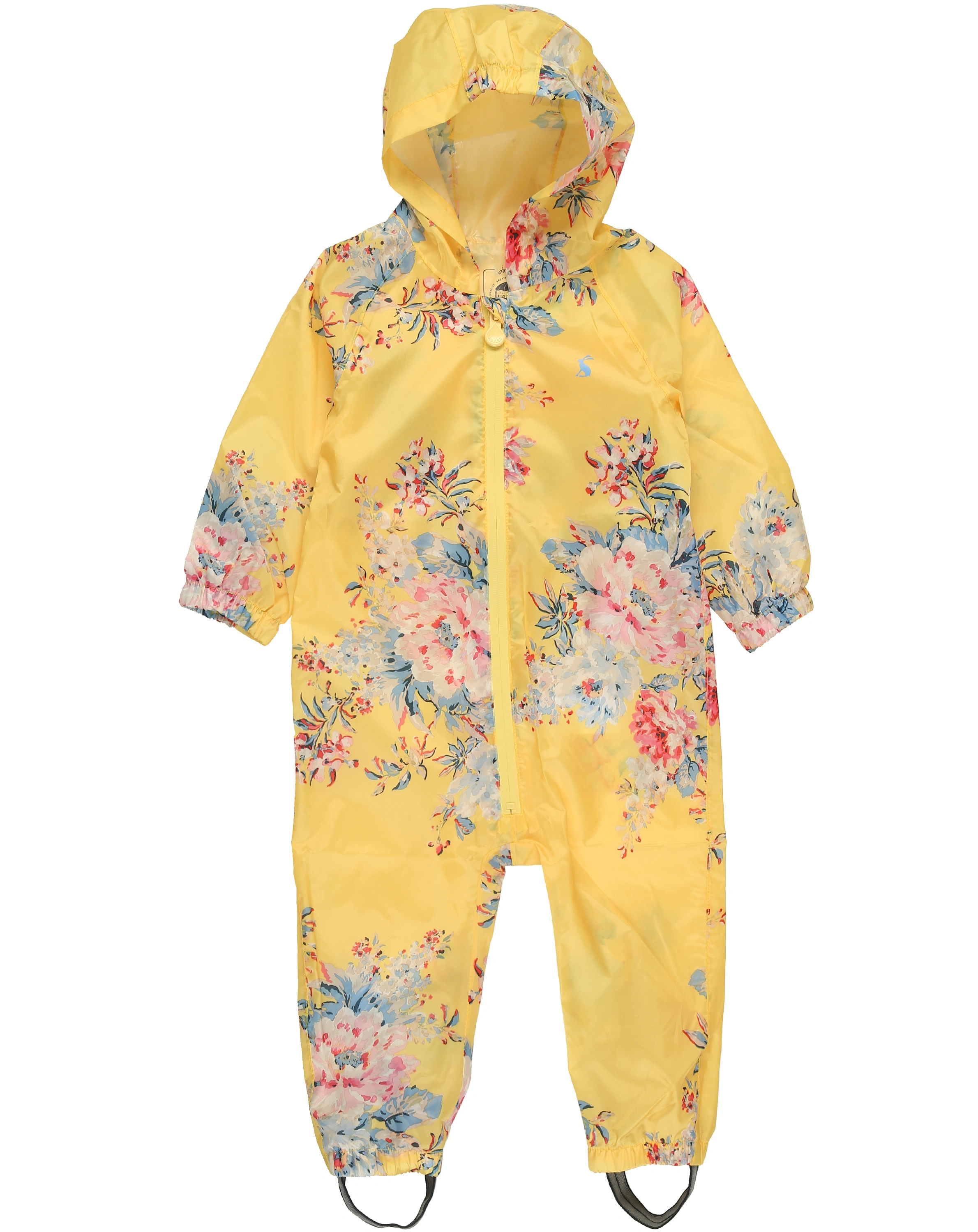 Regenoverall PUDDLE - FLORAL in gelb
