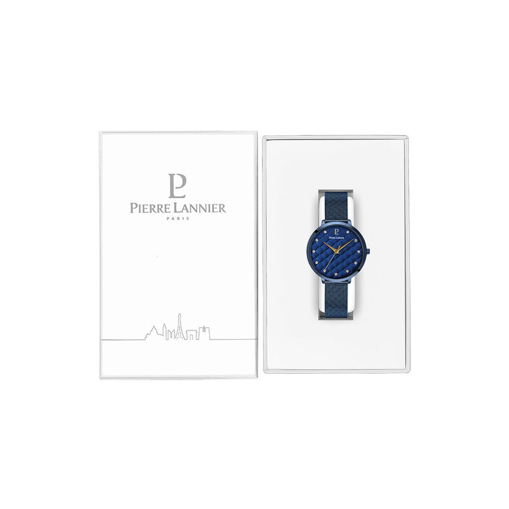 Montre Pierre Lannier Grace Bleu