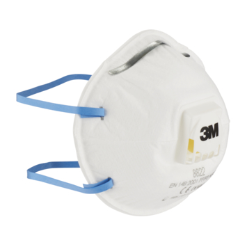 3M fijn stof masker cupvorm met uitademventiel 8822C3 3 stuks