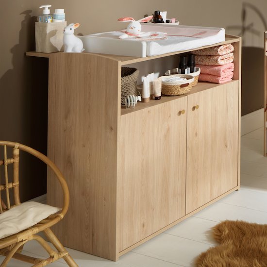 Alice Dispositif à langer commode   Blanc        de               Sauthon Baby's Sweet Home