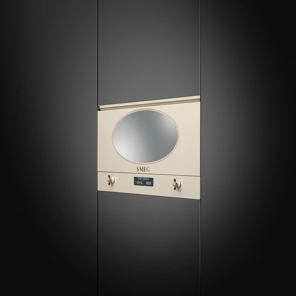 MP822PO integrert mikrobølgeovn, creme