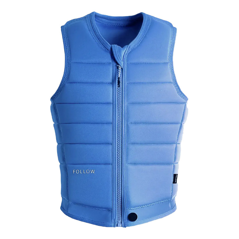 Gilet impact femme follow total bleu