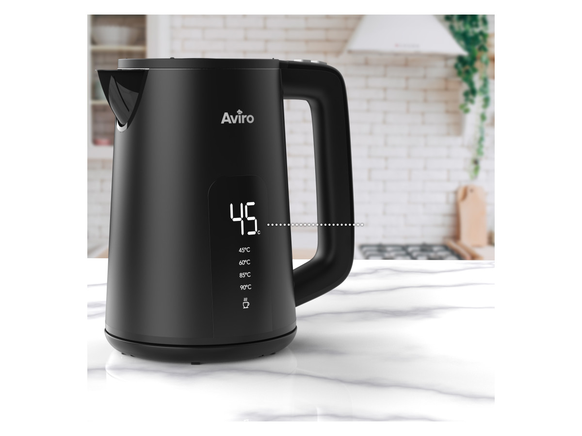 Aviro waterkoker met temperatuurregeling - 1,7 liter