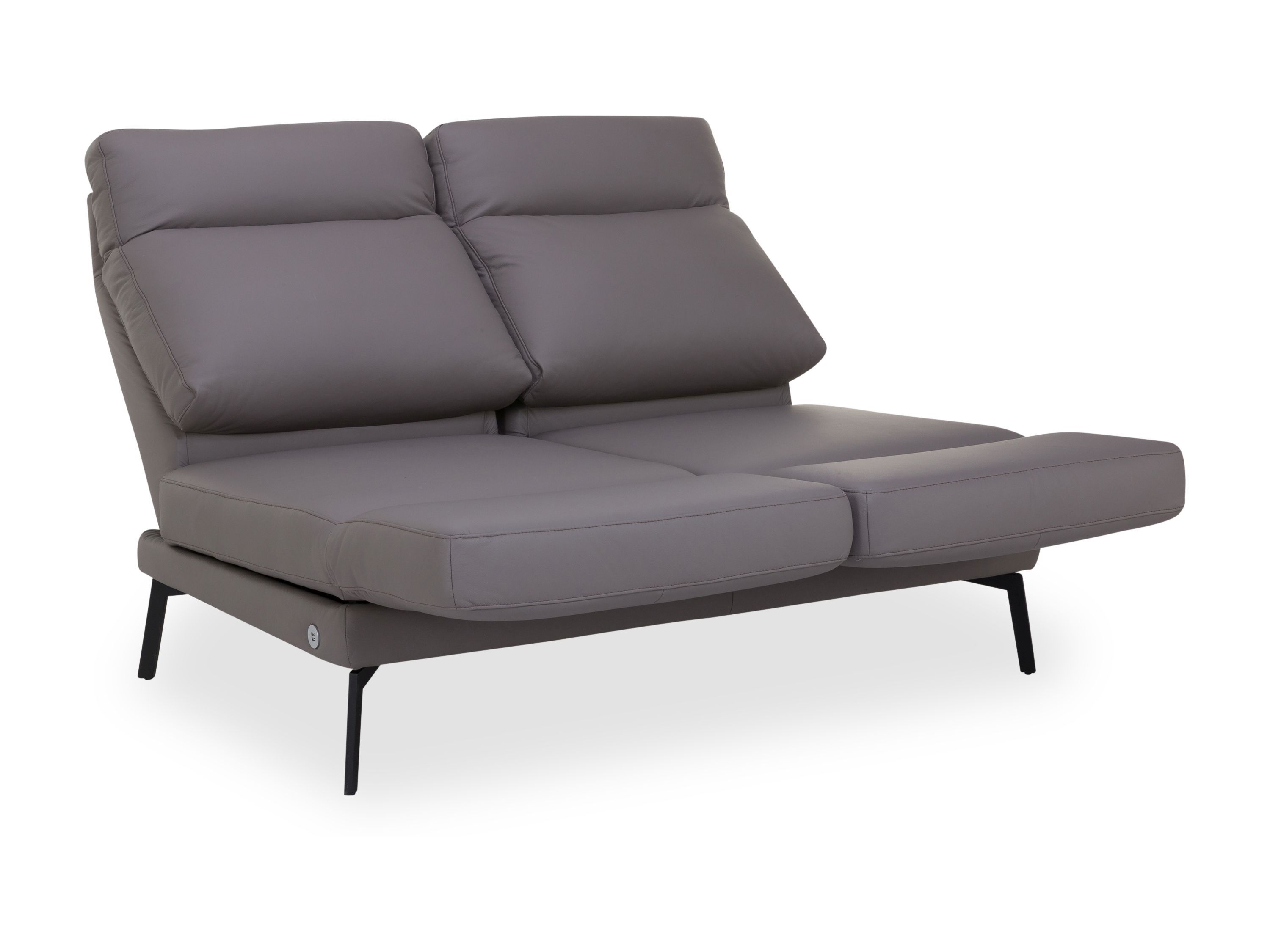 Sofa 2 Sitzer CHRISTINE asphalt