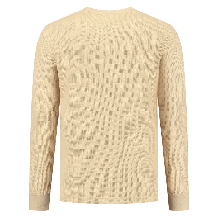 Tommy Hilfiger Regular Waffle Longsleeve Shirt Heren