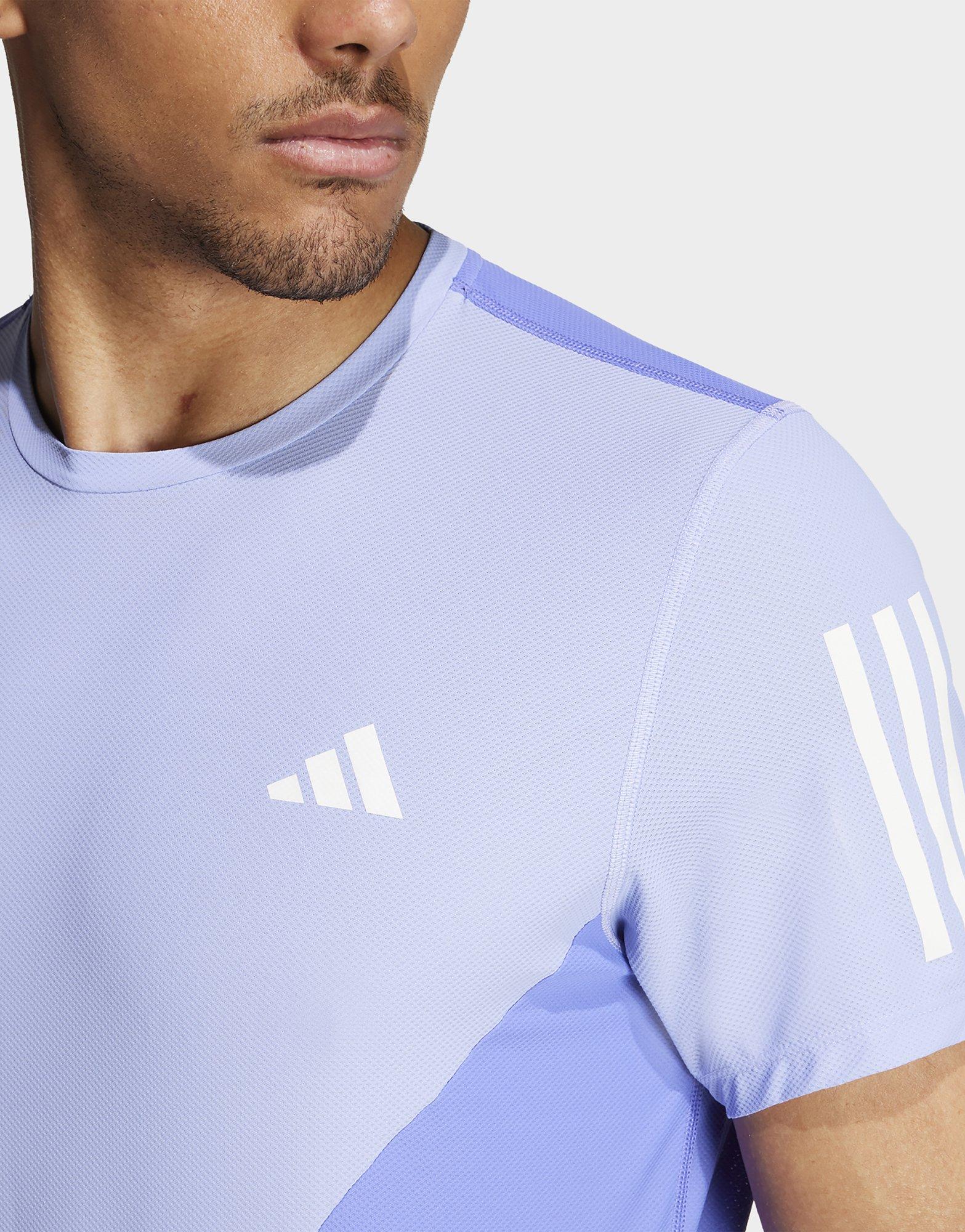 adidas T-shirt Own the Run Colorblock AEROREADY