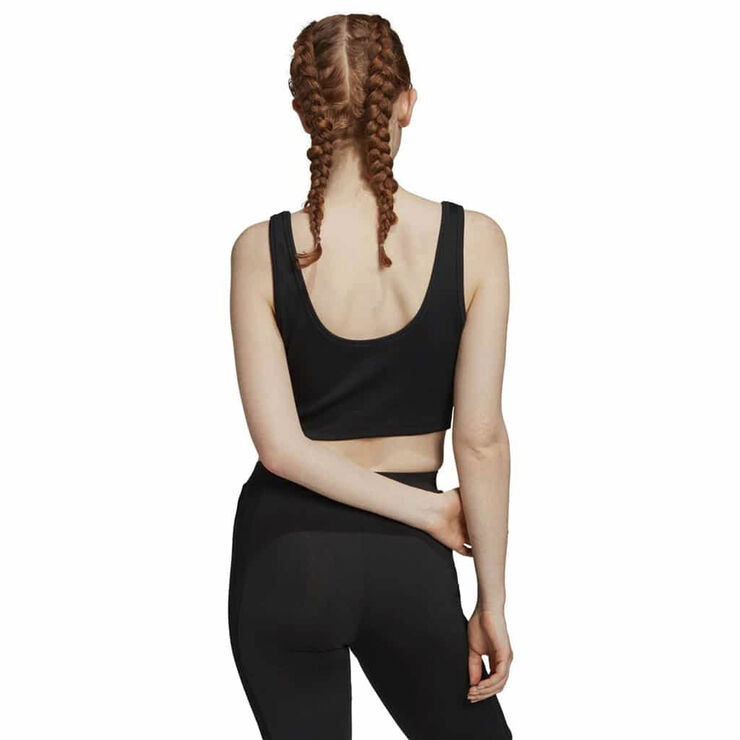 adidas cropped tank Sort
