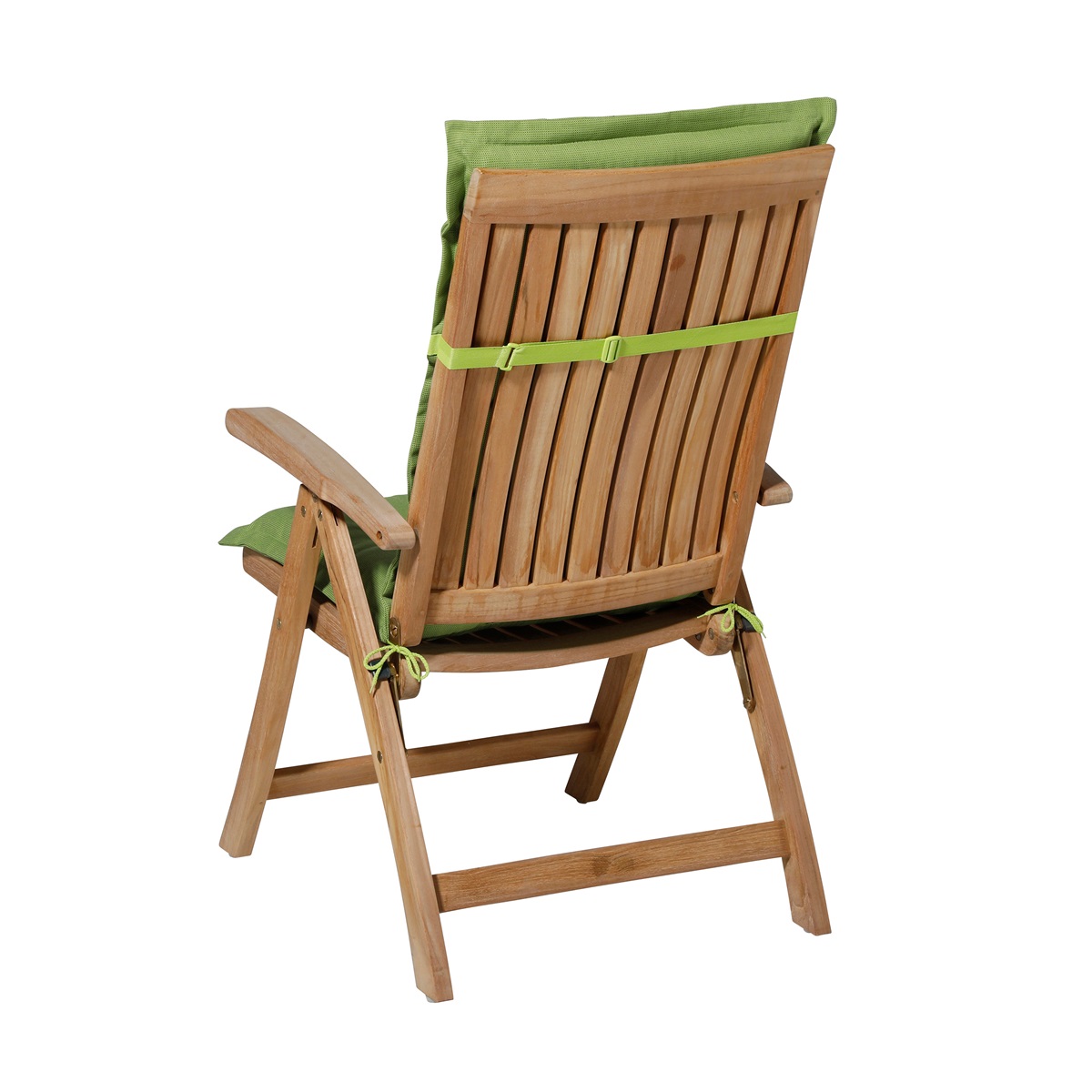Madison Rib lime Tuinstoelkussen - Set van 4