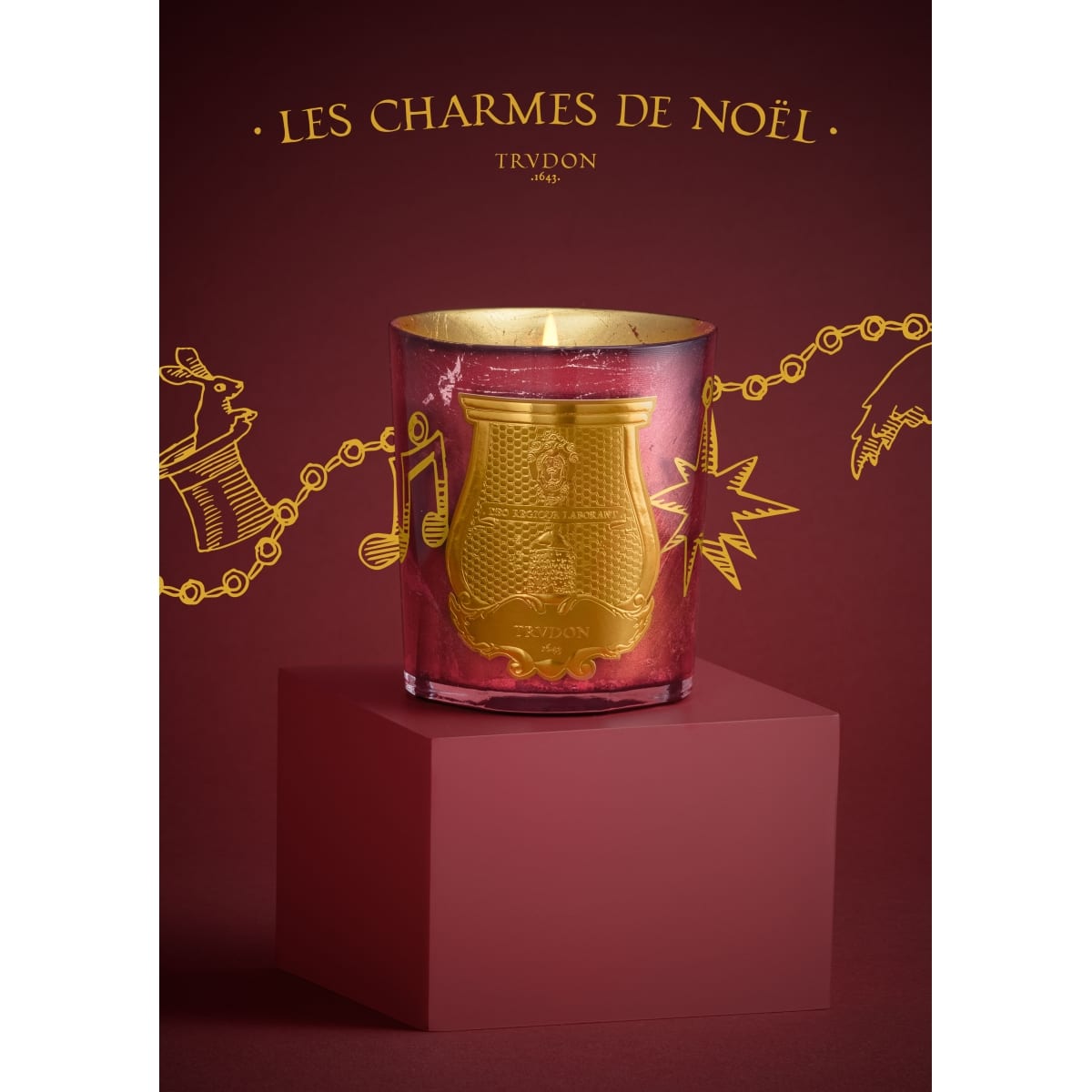 Trudon Felice Edition Noël Bougie Parfumée