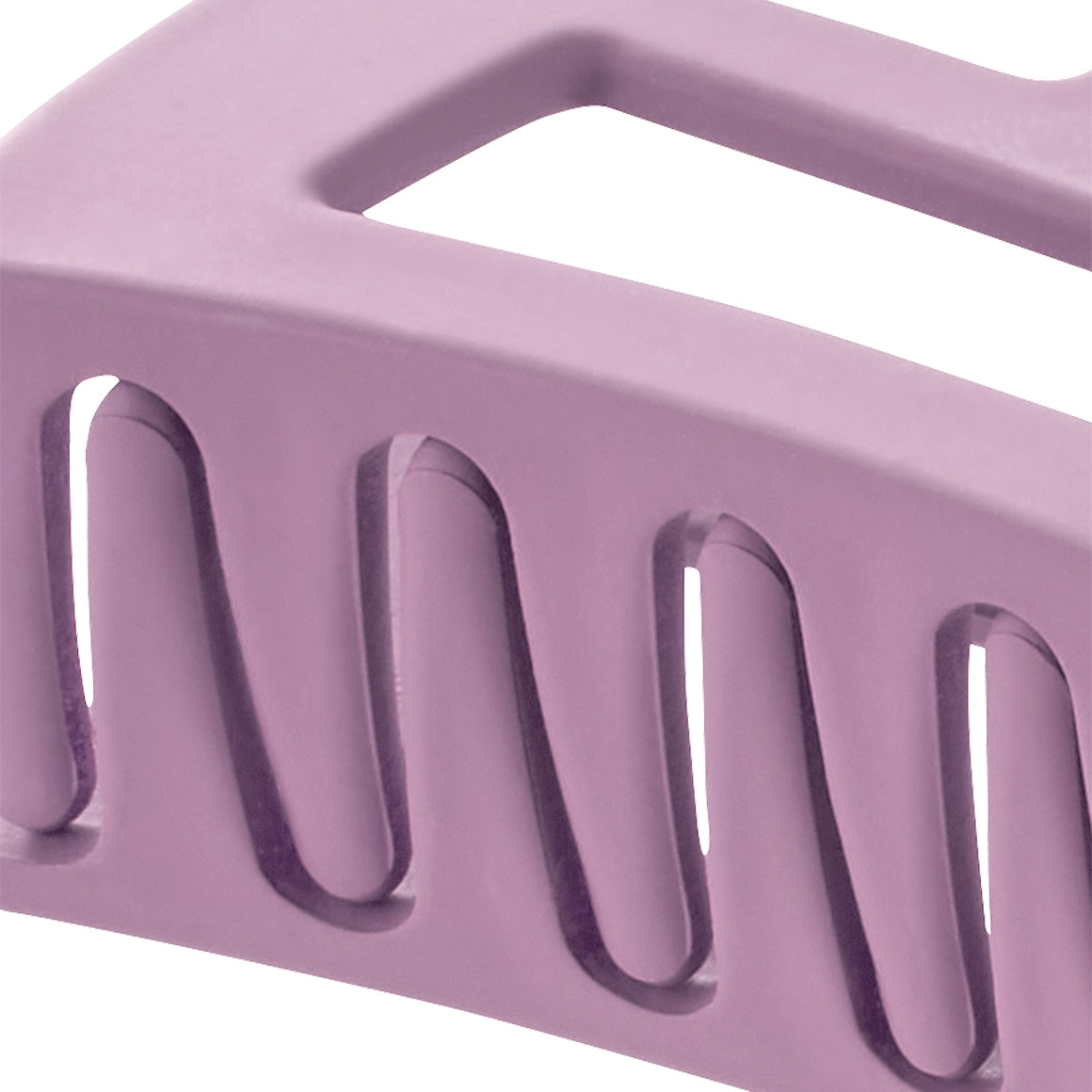 Große Haarklammer in matter Optik mauve