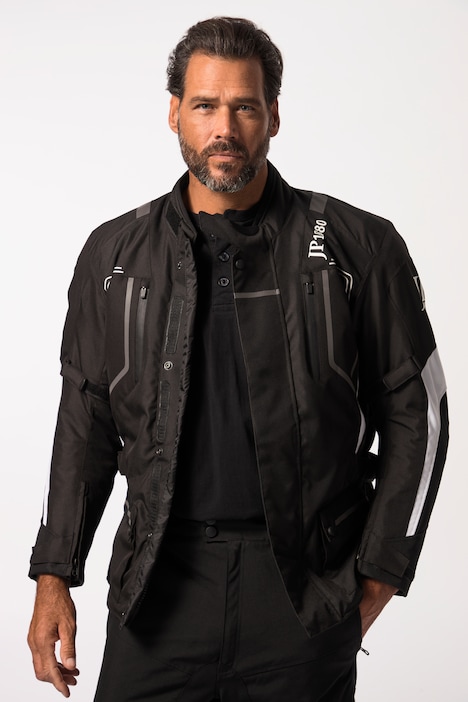 Motorrad-Jacke, Soft Protektoren, Reflex Einsätze