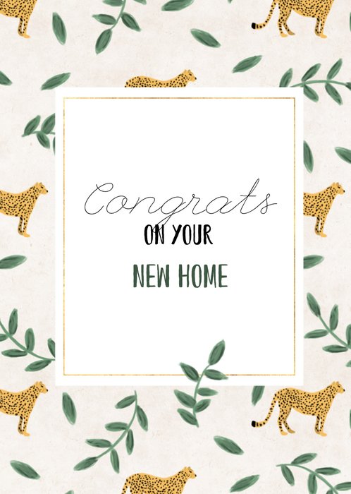 Greetz | Nieuwe woning | Congrats | Tijgers