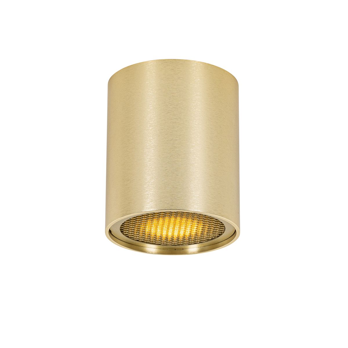 Design opbouwspot goud GU10 50mm - Tubo Honey