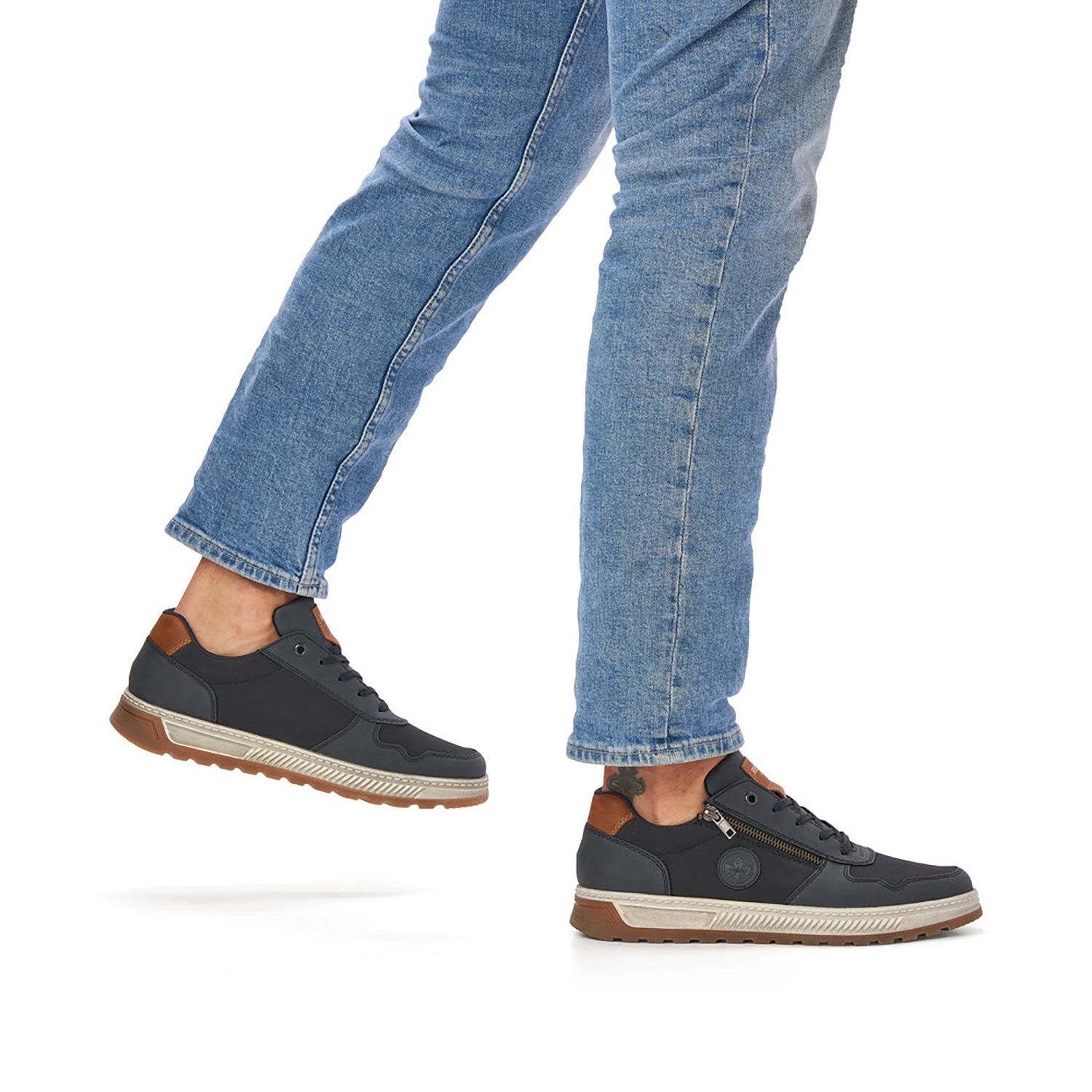 RIEKER Sneaker für Herren aus Softmaterial