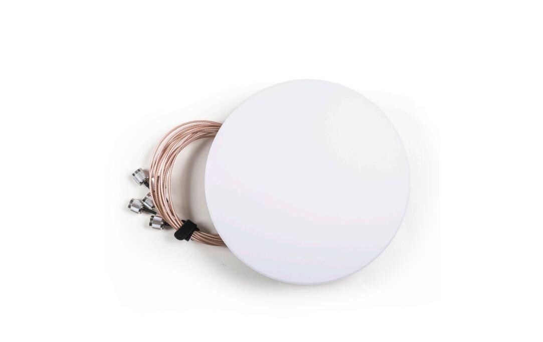 WLAN-Antenne MA-ANT-3-D6 RP-TNC 3.7 dBi Rundstrahl<br>Downtilt Panel Omni
