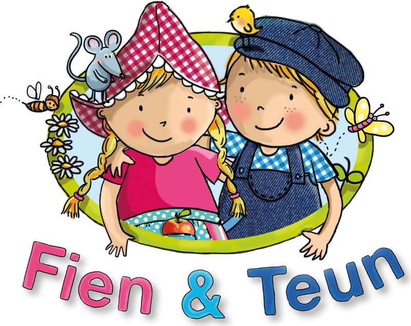 Bambolino Toys - Fien & Teun Ganzenbord - Educatief Peuter Speelgoed - Gezelschapsspel - Boerderij Thema